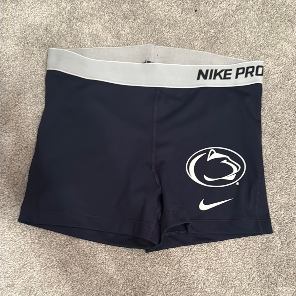 Penn state Nike pro spandex shorts
